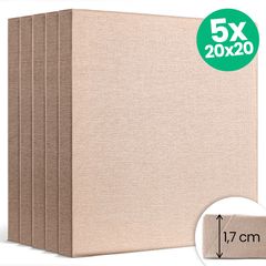 Комплект от 5 платна за рисуване NATURE ECO