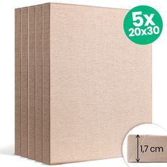 Комплект от 5 платна за рисуване NATURE ECO