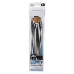 Комплект плоски четки Royal and Langnickel Zen Series 43