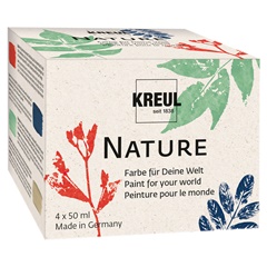 Kомплект природни екологични бои NATURE KREUL - 4 броя