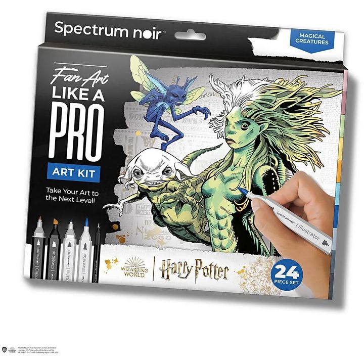 Комплект за илюстрация HARRY POTTER: MAGICAL CREATURES