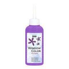 KREUL Боя за стъкло с ефекти 80 ml | Glitter purple