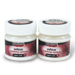 Лак с напукващ ефек Super Soft - 50 ml + 50 ml