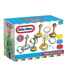 LITTLE TIKES дървена игра с хвърляне на пръстени
