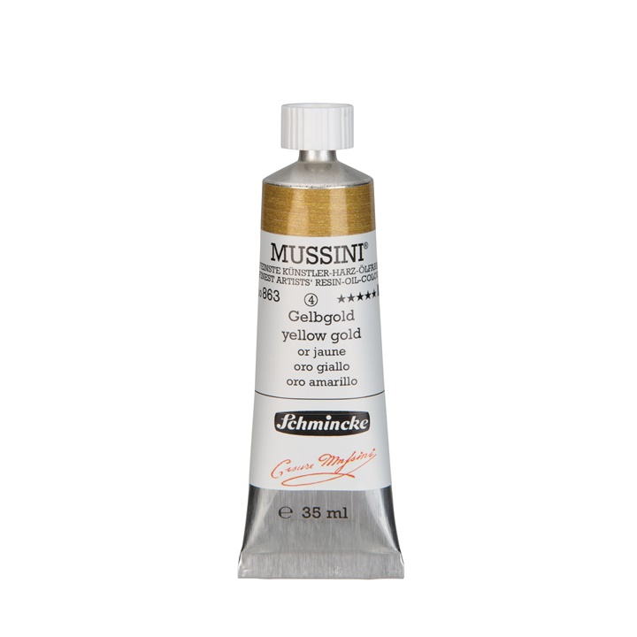 Маслени бои Schmincke MUSSINI 35 ml | 863 yellow-gold