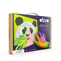 OKTO самовтвърдяваща се живопис 30 x 30 cm Panda