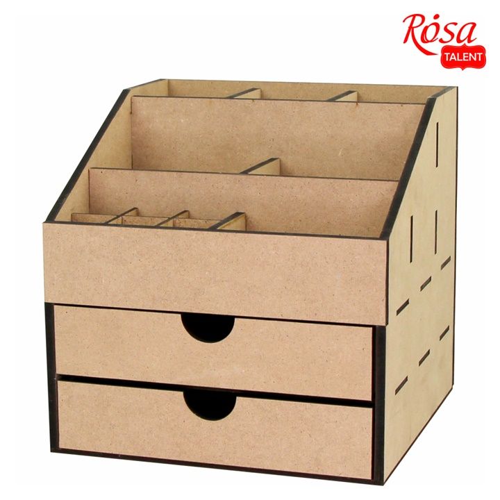 Органайзер от MDF с 2 чекмеджета ROSA TALENT