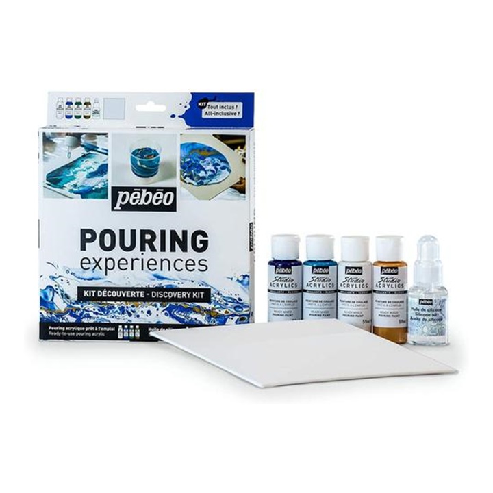 Pebeo комплект Pouring experiences Discovery kit