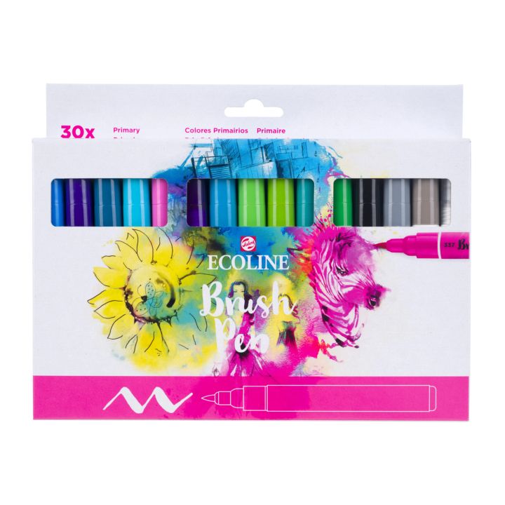 Писалки за акварел Ecoline Brush Pen
