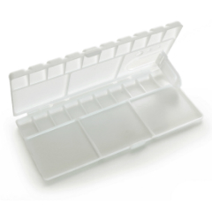 Пластмасова кутия за акварелни бои Renesans / 10 места за боя