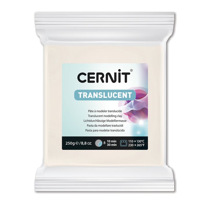 Полимер CERNIT TRANSLUCENT 250 g | White Полимер CERNIT TRANSLUCENT 250 g | White