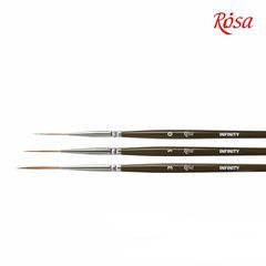 ROSA INFINITY 128 четка за лайнери от собол | č. 0