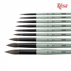 ROSA OASIS 188 Естествена кръгла четка | Различни размери