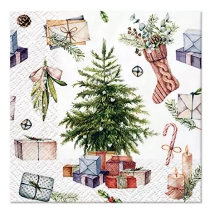 Салфетка за декупаж Christmas at Home - 1 брой