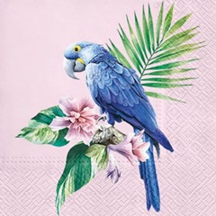 Салфетка за декупаж Exotic Parrot - 1 брой