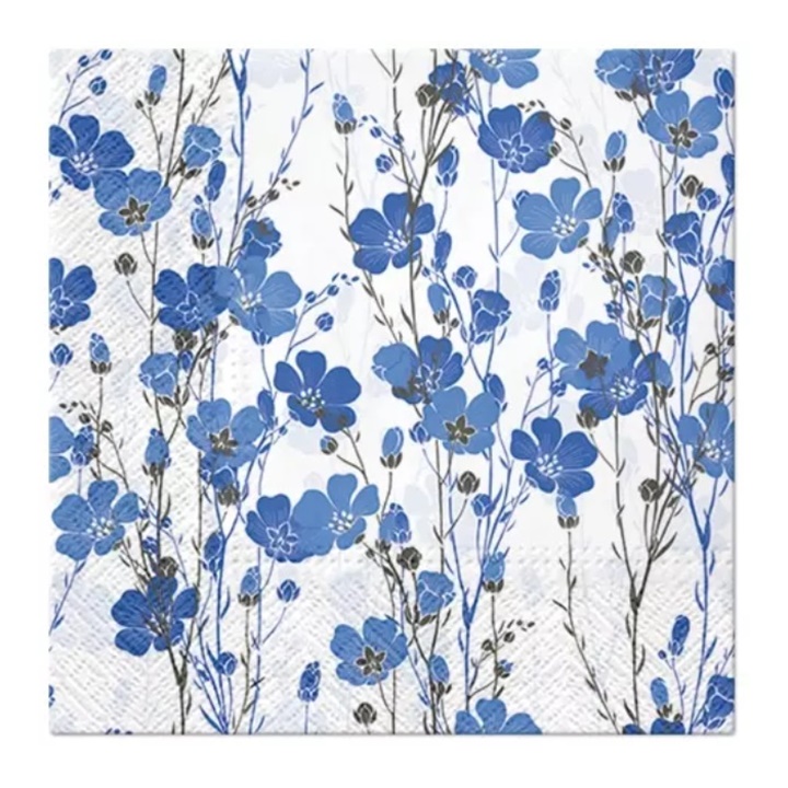 Салфетка за декупаж Flax Plant - 1 брой