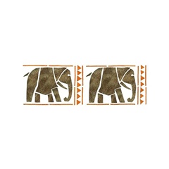 Шаблон XL слонове 22x67 cm