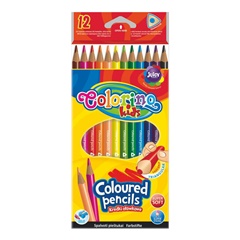 Триъгълни пастели за деца Colorino 12 бр.