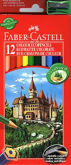Цветни моливи Castell комплект- 12 цвята