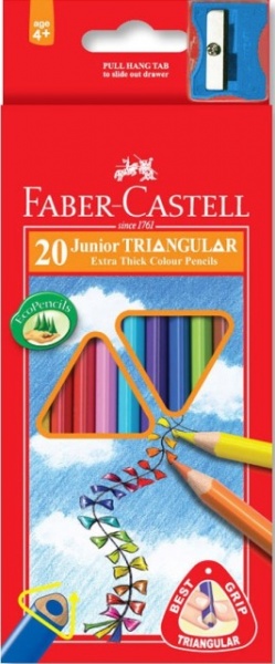 Цветни моливи Junior grip комплект - изберете нюанс