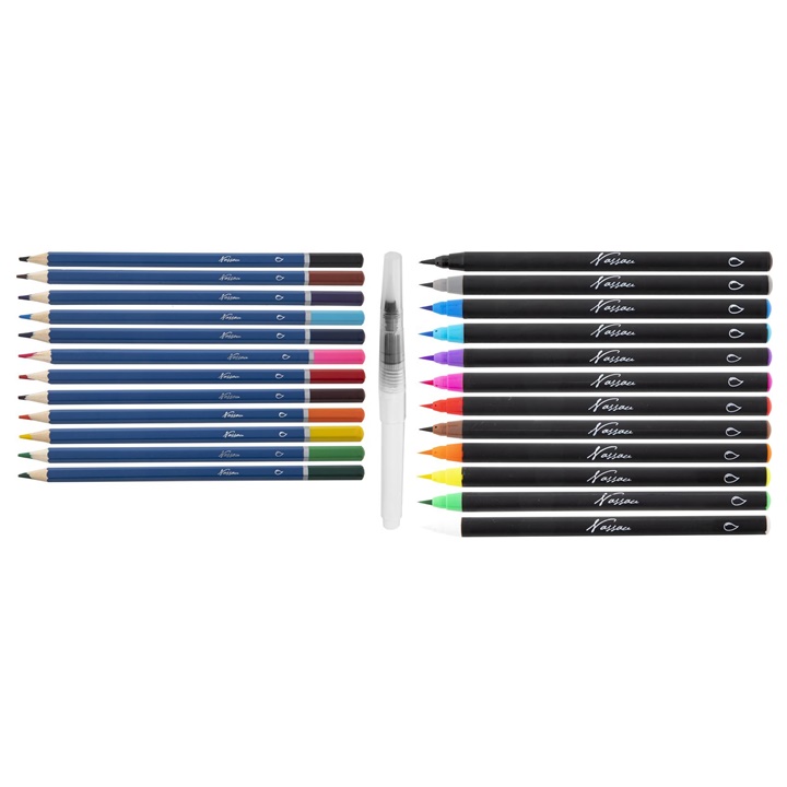 Творчески комплект акварелни бои 25 бр.