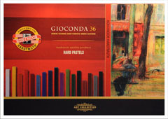Твърди маслени пастели GIOCONDA - 36-бр комплект
